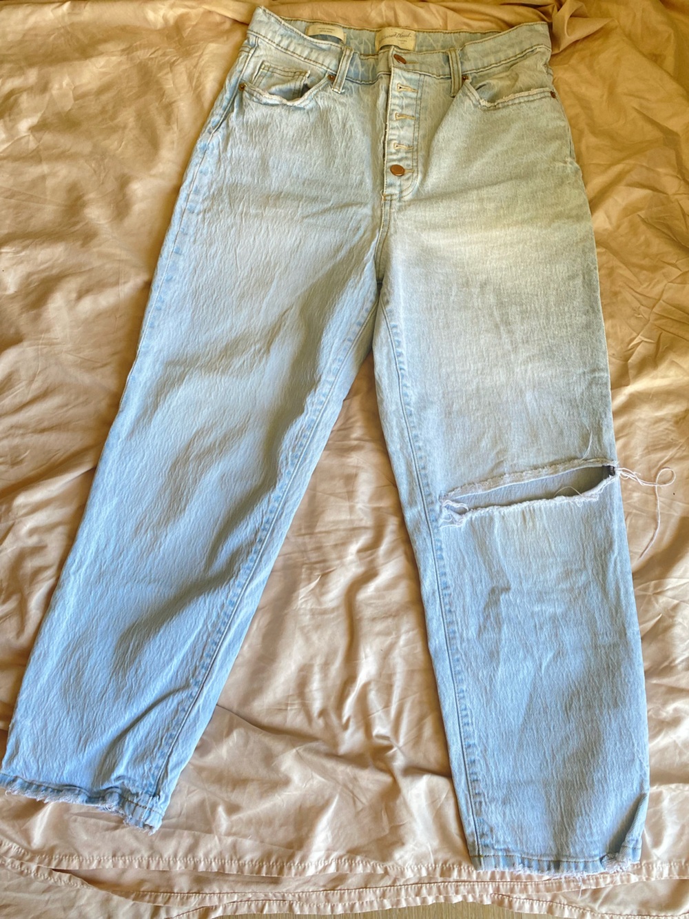 Universal Thread Light Blue Ripped Jeans